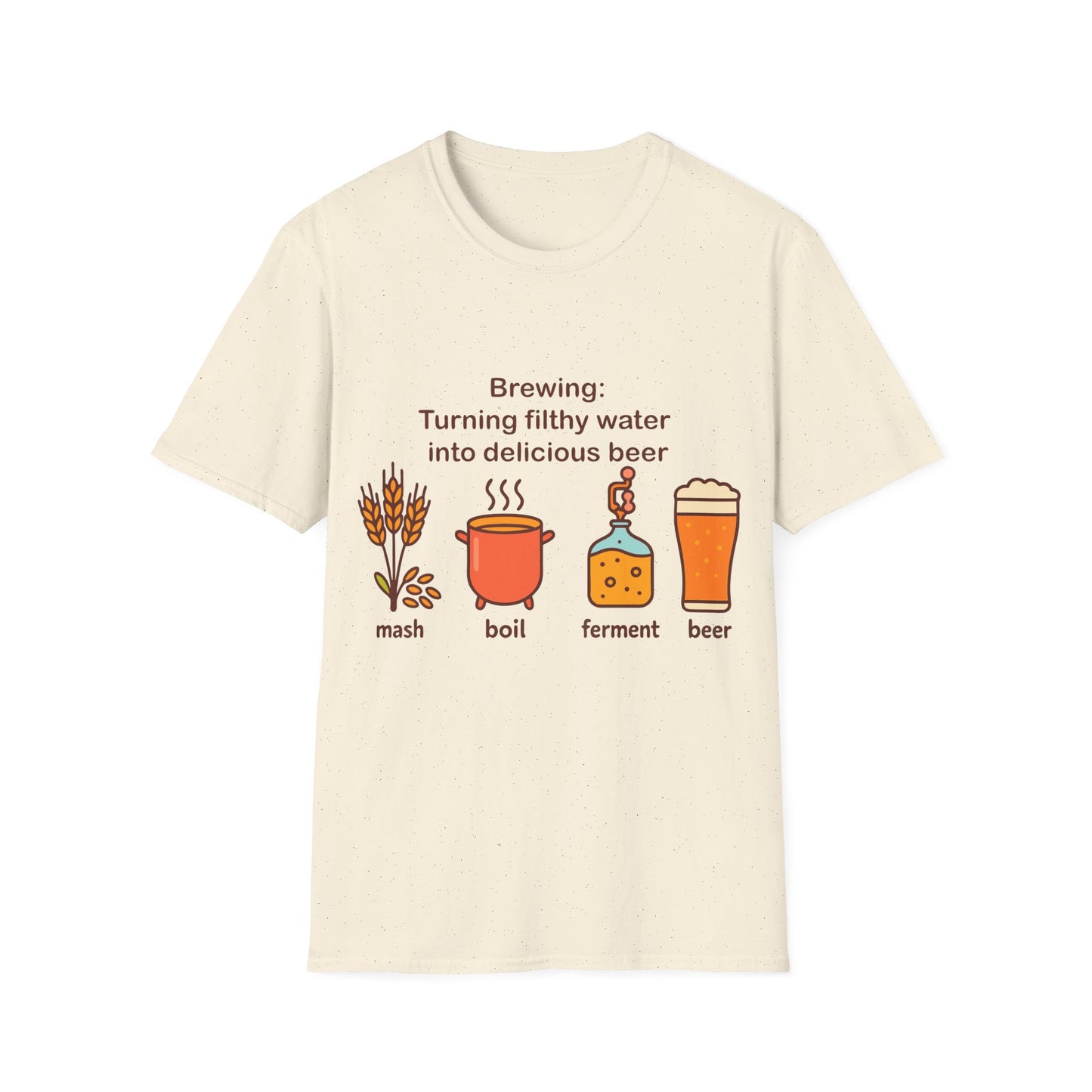 Unisex Softstyle T-Shirt – Brewing Process