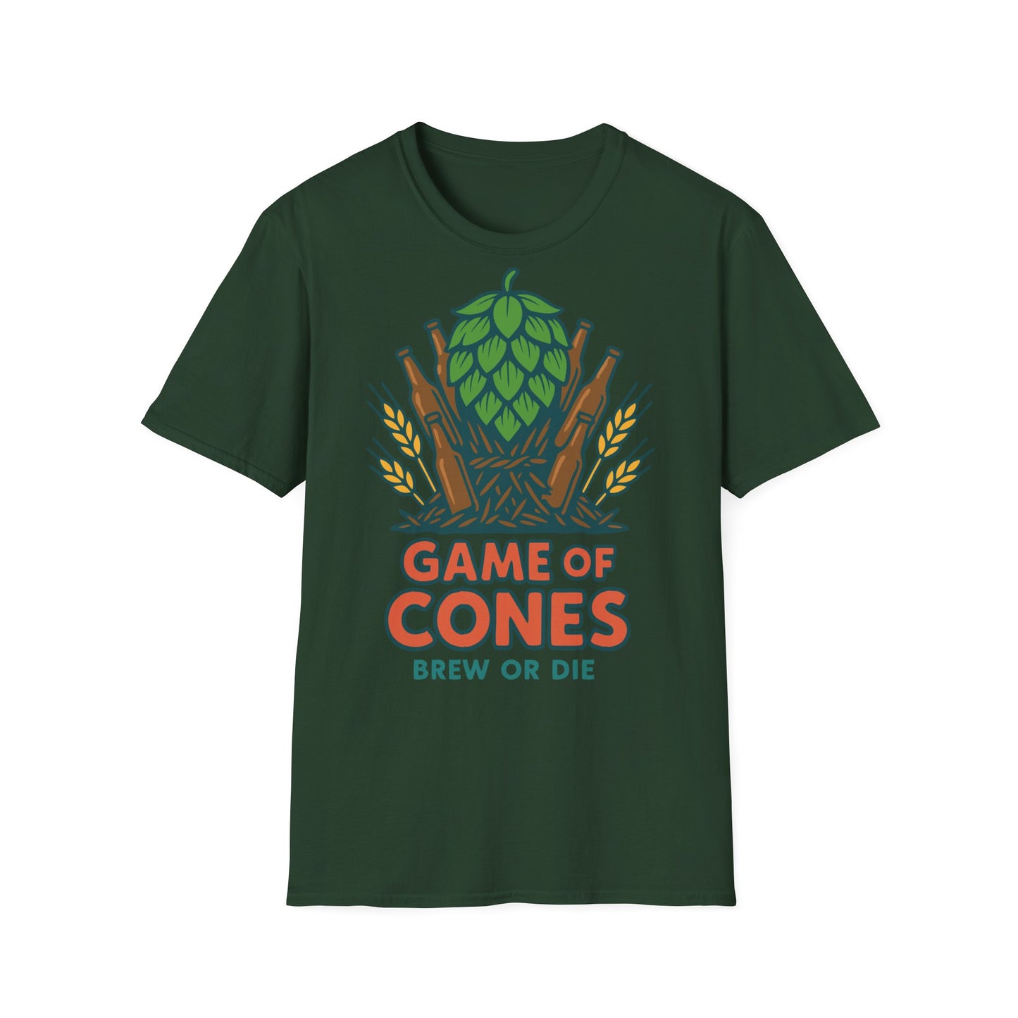 Unisex Soft-Style T-Shirt - Game of cones