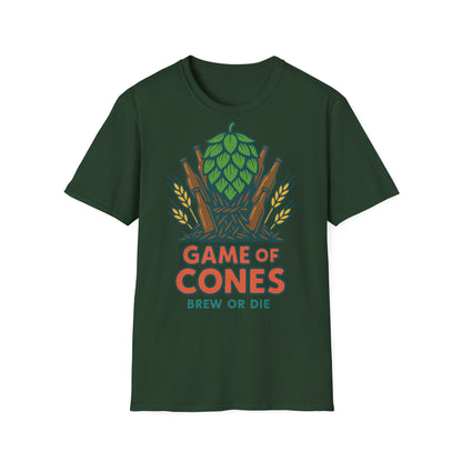 Unisex Soft-Style T-Shirt - Game of cones