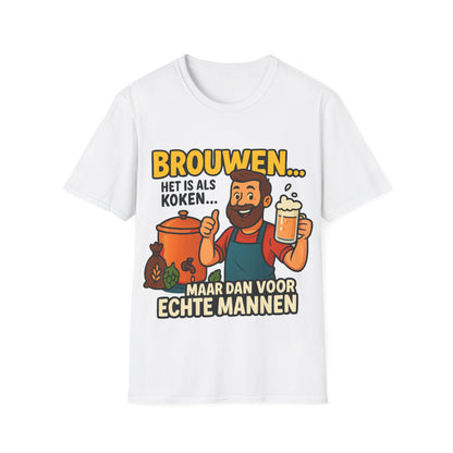 Unisex Softstyle T-Shirt - Brewing is like cooking...