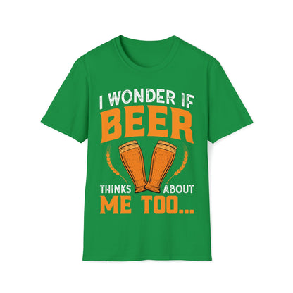 Est-ce que Beer pense à moi aussi-T-shirt