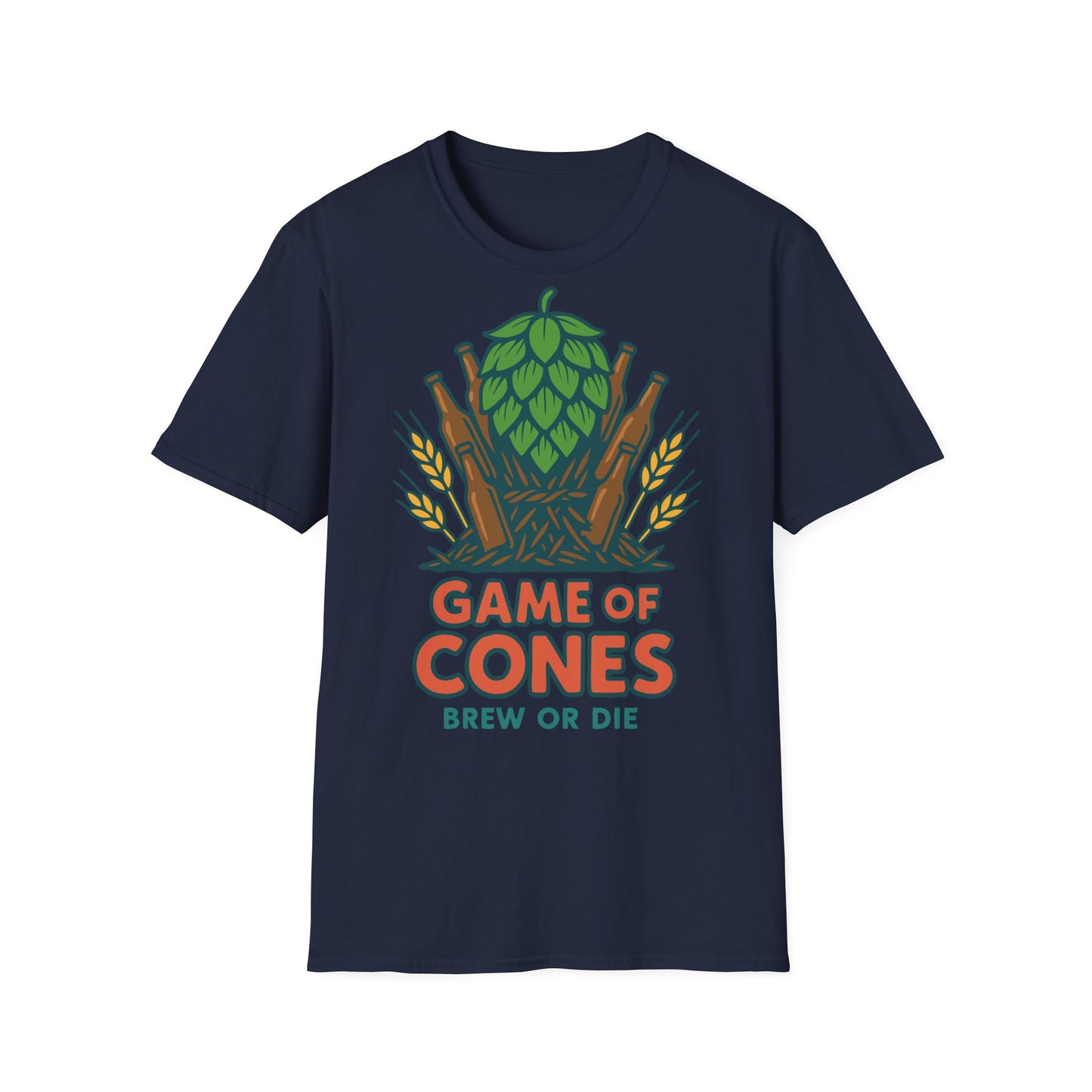 Unisex Soft-Style T-Shirt - Game of cones