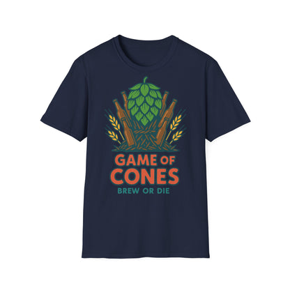 Unisex Soft-Style T-Shirt - Game of cones
