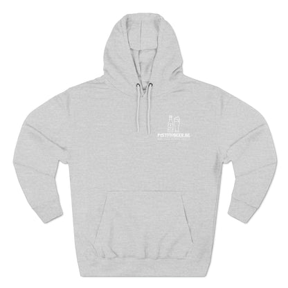 Unisex Premium Pullover Hoodie-Ich frage mich, ob Bier auch über mich aussieht