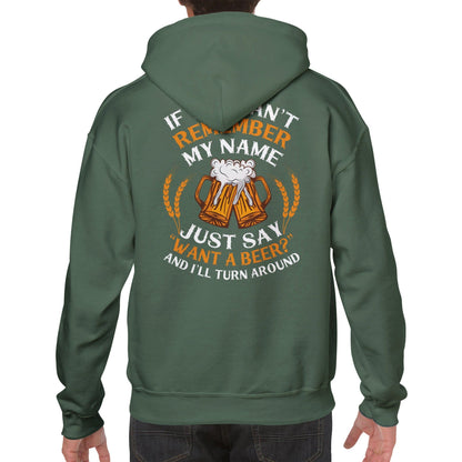 "Si vous ne vous souvenez pas de mon nom" Hoodie