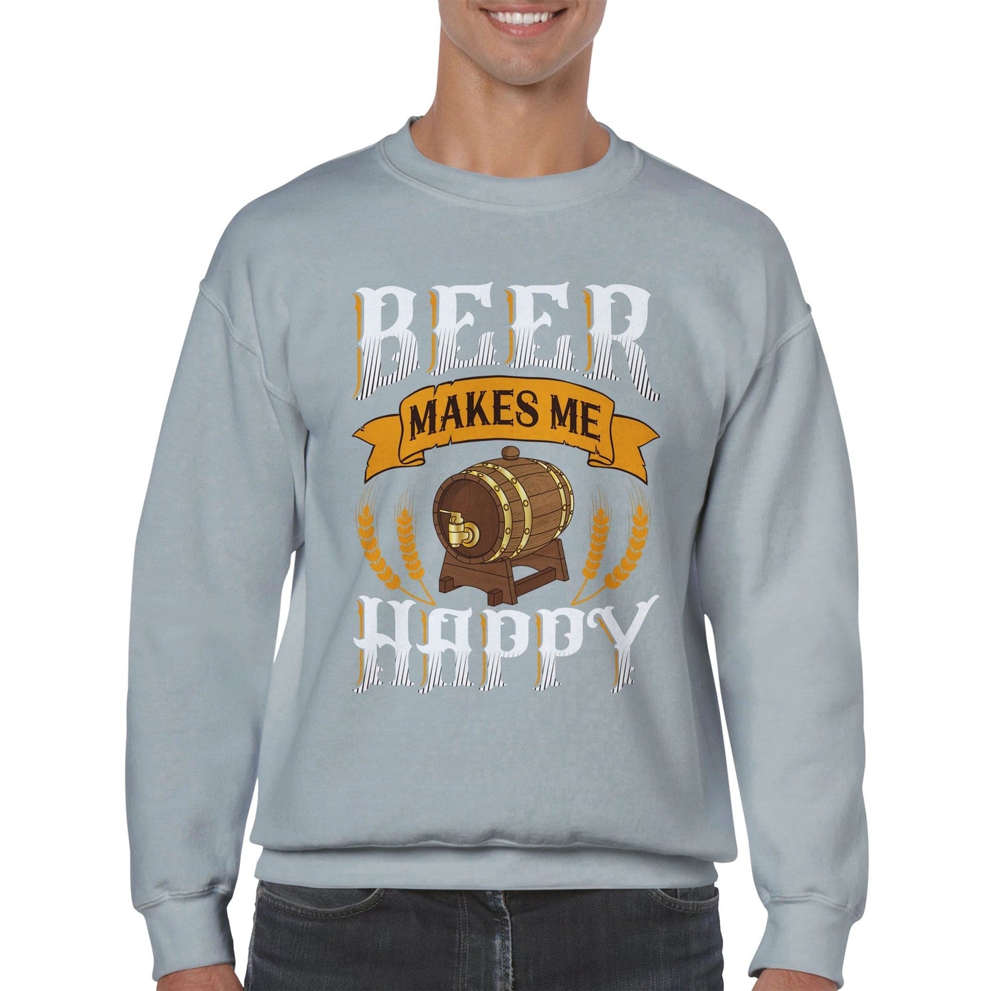 Pull "Beer makes me happy"