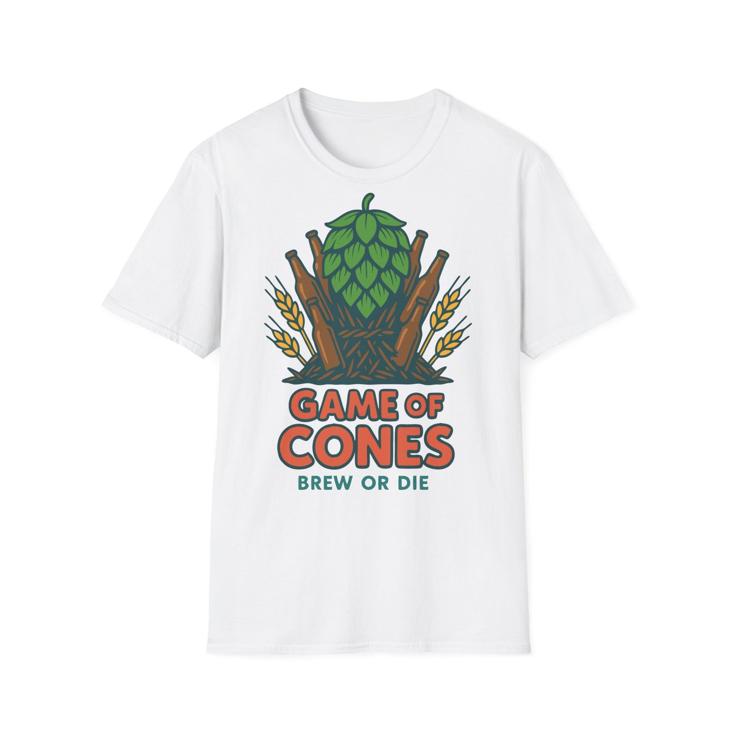 Unisex Soft-Style T-Shirt - Game of cones