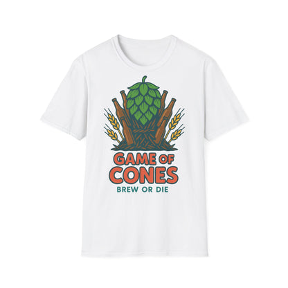Unisex Soft-Style T-Shirt - Game of cones