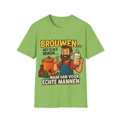 Unisex Softstyle T-Shirt - Brewing is like cooking...