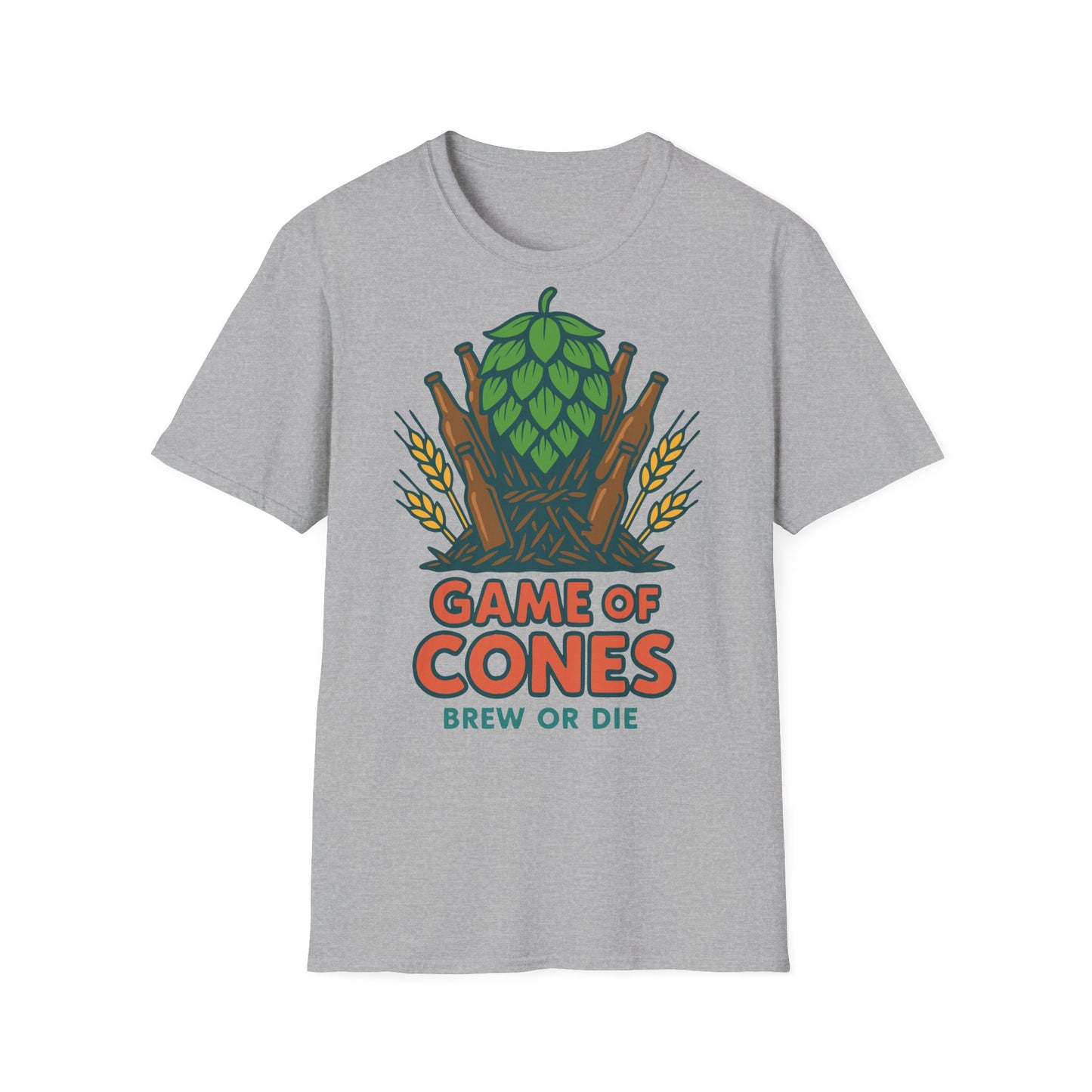 Unisex Soft-Style T-Shirt - Game of cones