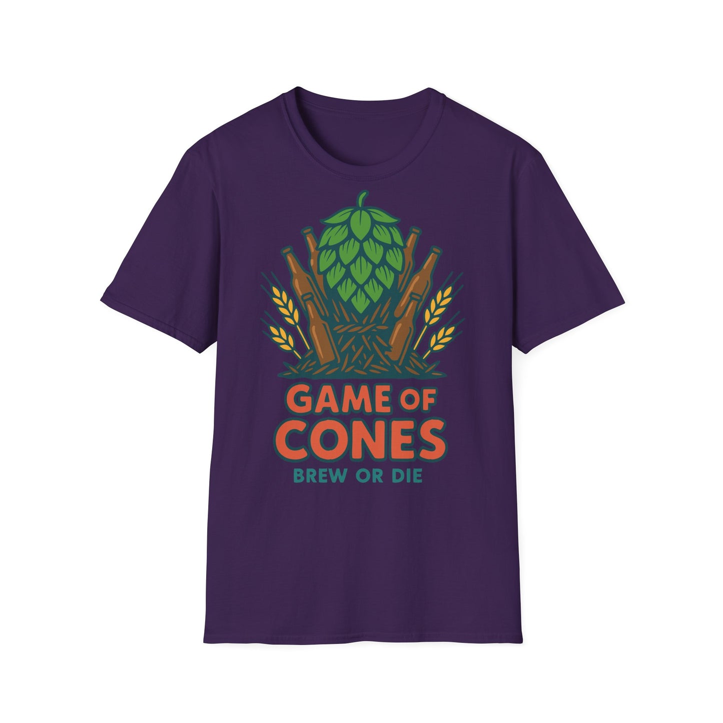 Unisex Soft-Style T-Shirt - Game of cones