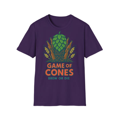 Unisex Soft-Style T-Shirt - Game of cones