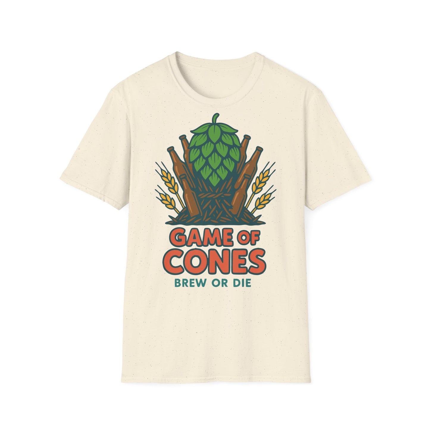Unisex Soft-Style T-Shirt - Game of cones
