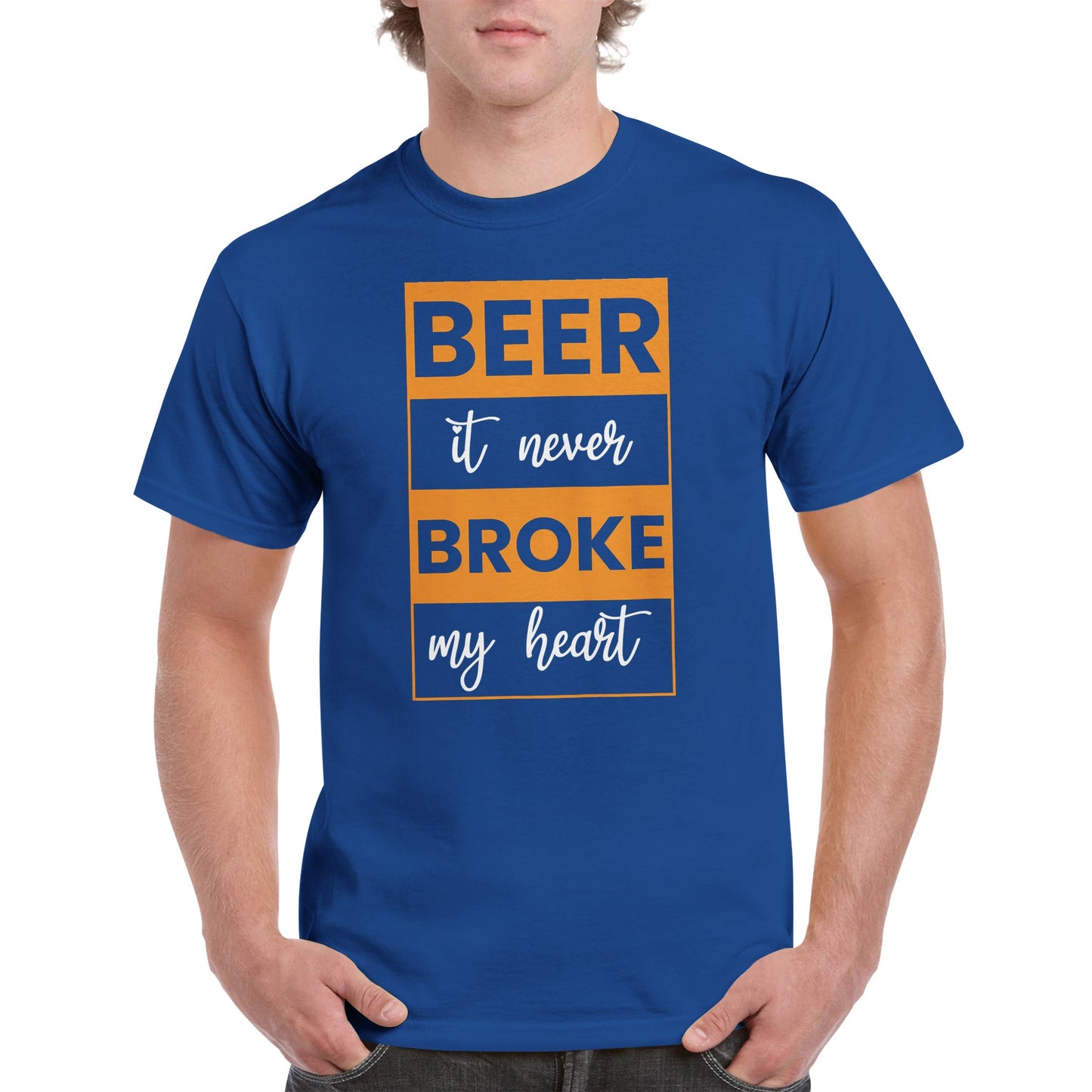 "Beer, it never broke my heart" T-shirt