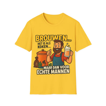 Unisex Softstyle T-Shirt - Brewing is like cooking...