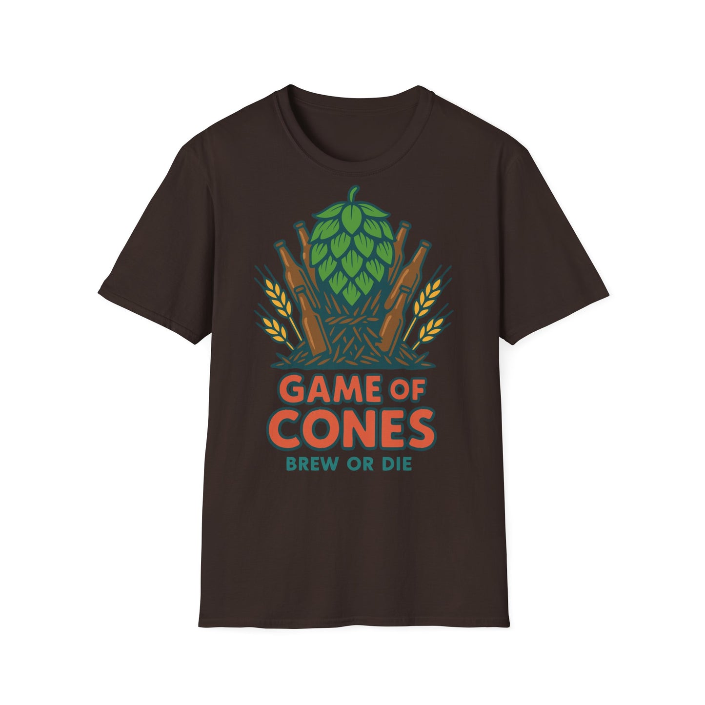 Unisex Soft-Style T-Shirt - Game of cones