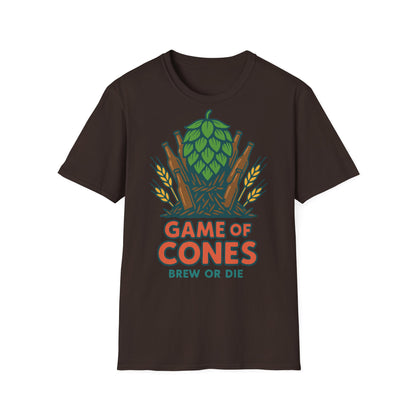 Unisex Soft-Style T-Shirt - Game of cones